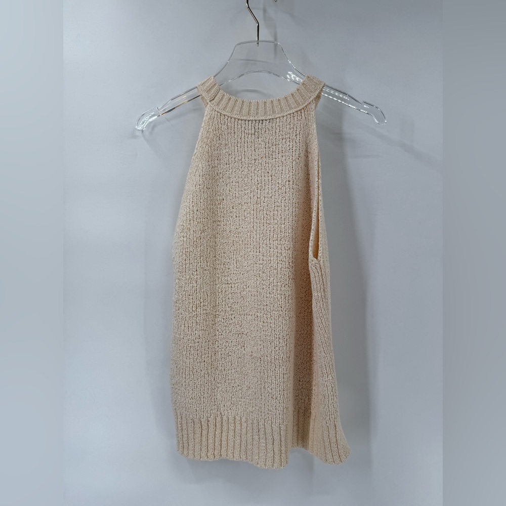 J. Crew Cream Knit Halter Sweater - Picture 3 of 7